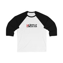 Load image into Gallery viewer, HUSTLE- Unisex 3/4 Sleeve Baseball Tee