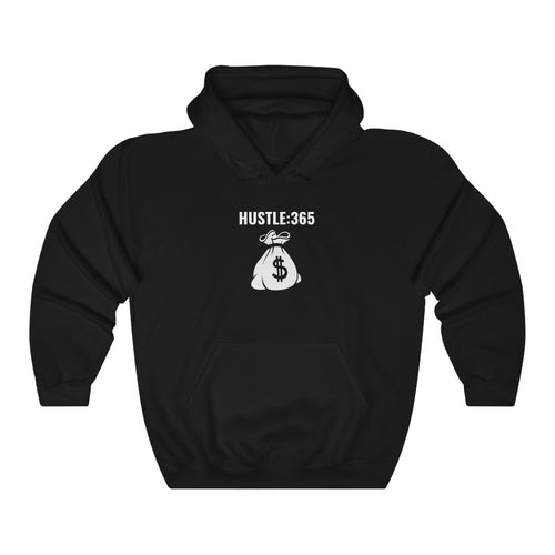 HUSLTLE:365 MONEY BAG- Unisex Heavy Blend Hooded Sweatshirt