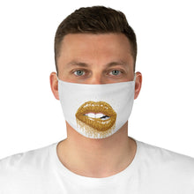 Load image into Gallery viewer, 24K Gold Lip Dripping Fabric Face Mask