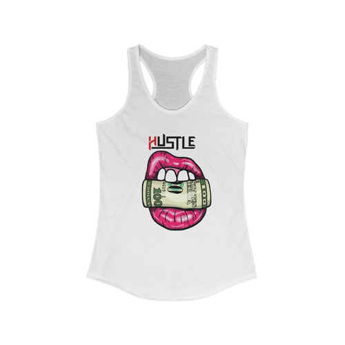 Hustle Life Rolled Money - Women's Ideal Racerback Tank