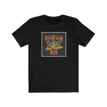 Load image into Gallery viewer, Unisex Jersey Short Sleeve Tee- Keep Clam and Smoke Weed