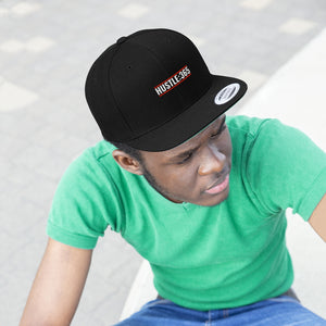 HUSTLE:365 - Unisex Flat Bill Hat