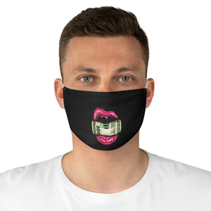 Rolled Money Fabric -Face Mask