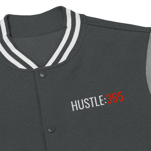 HUSTLE:365 - Men's Varsity Jacket