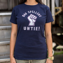 Load image into Gallery viewer, Bad Spellers Untie T-Shirt (Ladies)