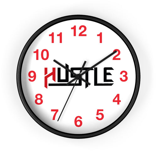 HUSTLE Wall clock