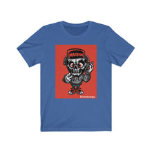 Load image into Gallery viewer, Unisex Jersey Short Sleeve Tee-  MuSix Skull Streetology Apparel