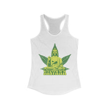 Load image into Gallery viewer, Buddha 420 Nirvana Trance- Women&#39;s Ideal Racerback Tank