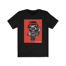 Load image into Gallery viewer, Unisex Jersey Short Sleeve Tee-  MuSix Skull Streetology Apparel