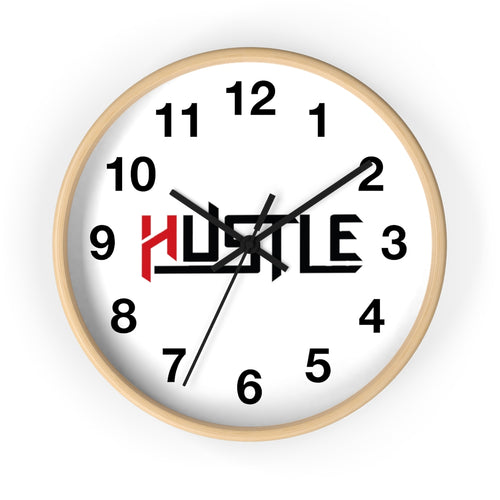 HUSTLE Wall clock